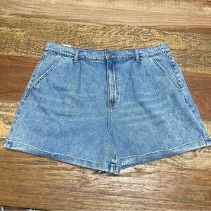 American Eagle Outfitters Light Blue Denim Jean Shorts